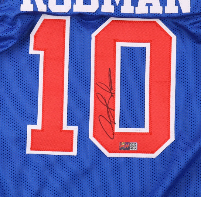 Dennis Rodman Signed Jersey (PIA) at PristineAuction.com Dennis Rodman Signed Jersey (PIA) at PristineAuction.com