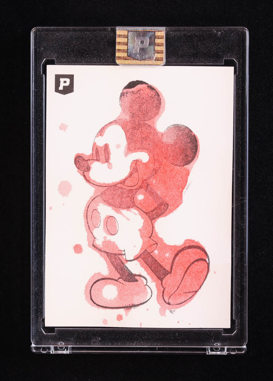 In the Red Mickey | Disney | Original Art Sketch Card by Scott Cook (1/1 Original Art) at PristineAuction.com In the Red Mickey | Disney | Original Art Sketch Card by Scott Cook (1/1 Original Art) at PristineAuction.com