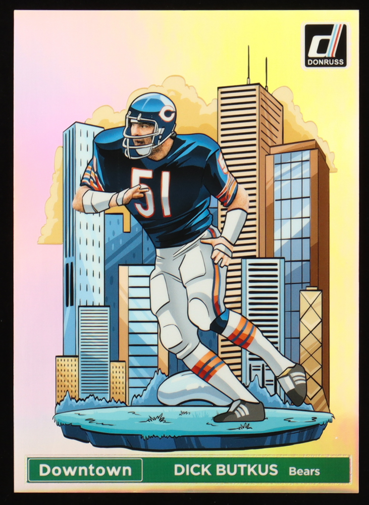 Dick Butkus 2024 Donruss Downtown! Oversize #9 at PristineAuction.com Dick Butkus 2024 Donruss Downtown! Oversize #9 at PristineAuction.com