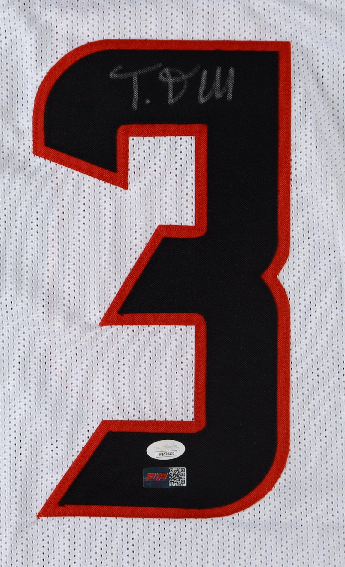 Tank Dell Signed Jersey (JSA & PIA) at PristineAuction.com Tank Dell Signed Jersey (JSA & PIA) at PristineAuction.com