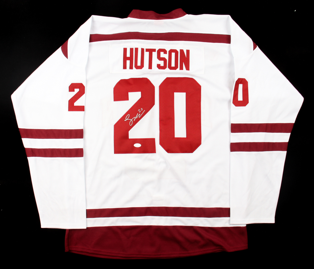 Lane Hutson Signed College Jersey (JSA) at PristineAuction.com Lane Hutson Signed College Jersey (JSA) at PristineAuction.com