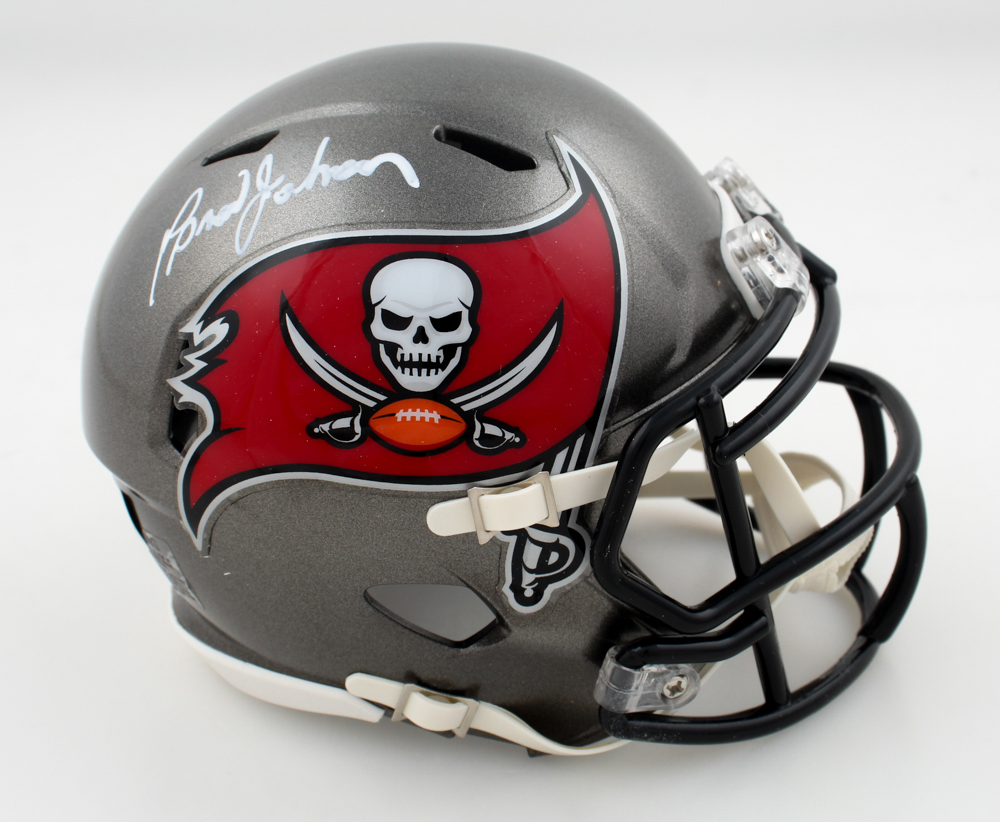 Brad Johnson Signed Buccaneers Speed Mini Helmet (Beckett) at PristineAuction.com Brad Johnson Signed Buccaneers Speed Mini Helmet (Beckett) at PristineAuction.com
