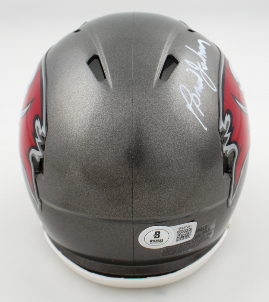 Brad Johnson Signed Buccaneers Speed Mini Helmet (Beckett) at PristineAuction.com Brad Johnson Signed Buccaneers Speed Mini Helmet (Beckett) at PristineAuction.com