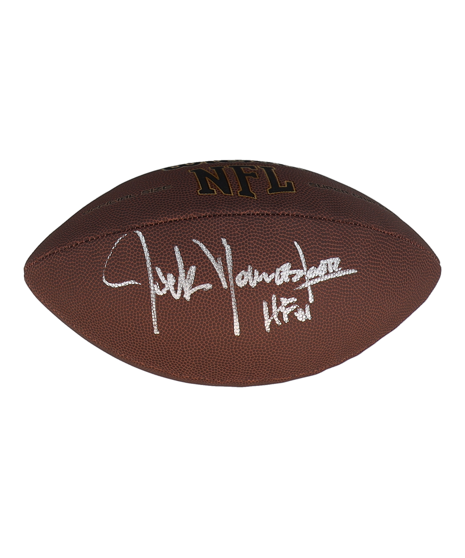 Jack Youngblood Signed NFL Football Inscribed "HOF 01" (Schwartz) at PristineAuction.com Jack Youngblood Signed NFL Football Inscribed "HOF 01" (Schwartz) at PristineAuction.com