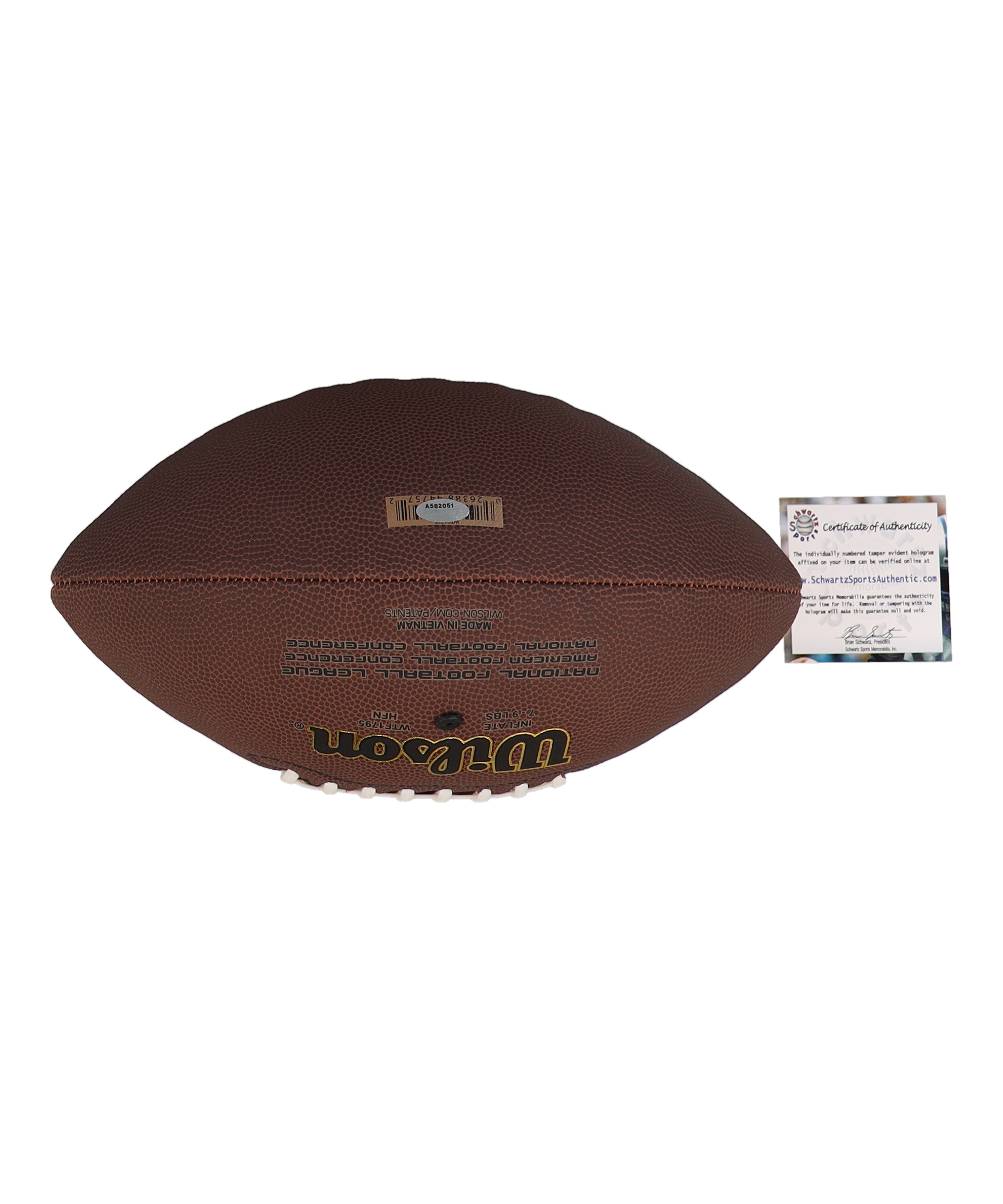 Jack Youngblood Signed NFL Football Inscribed "HOF 01" (Schwartz) at PristineAuction.com Jack Youngblood Signed NFL Football Inscribed "HOF 01" (Schwartz) at PristineAuction.com