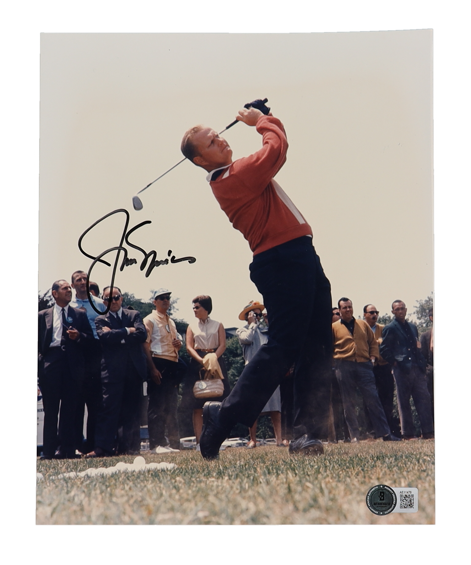 Jack Nicklaus Signed 8x10 Photo (Beckett) at PristineAuction.com Jack Nicklaus Signed 8x10 Photo (Beckett) at PristineAuction.com