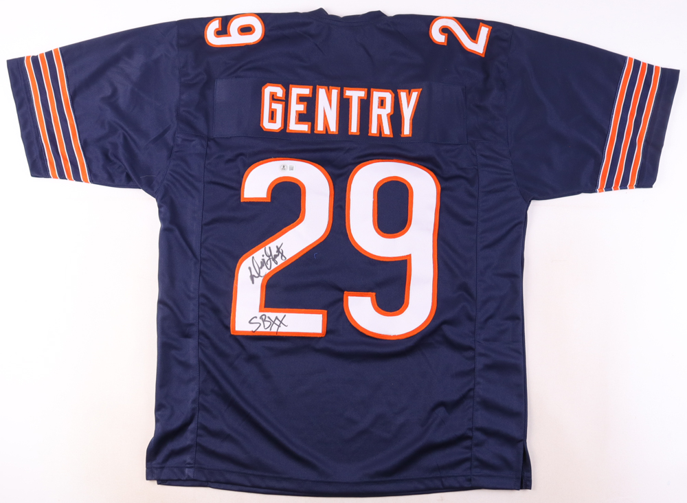 Dennis Gentry Signed Jersey Inscribed "SB XX" (Beckett) at PristineAuction.com Dennis Gentry Signed Jersey Inscribed "SB XX" (Beckett) at PristineAuction.com