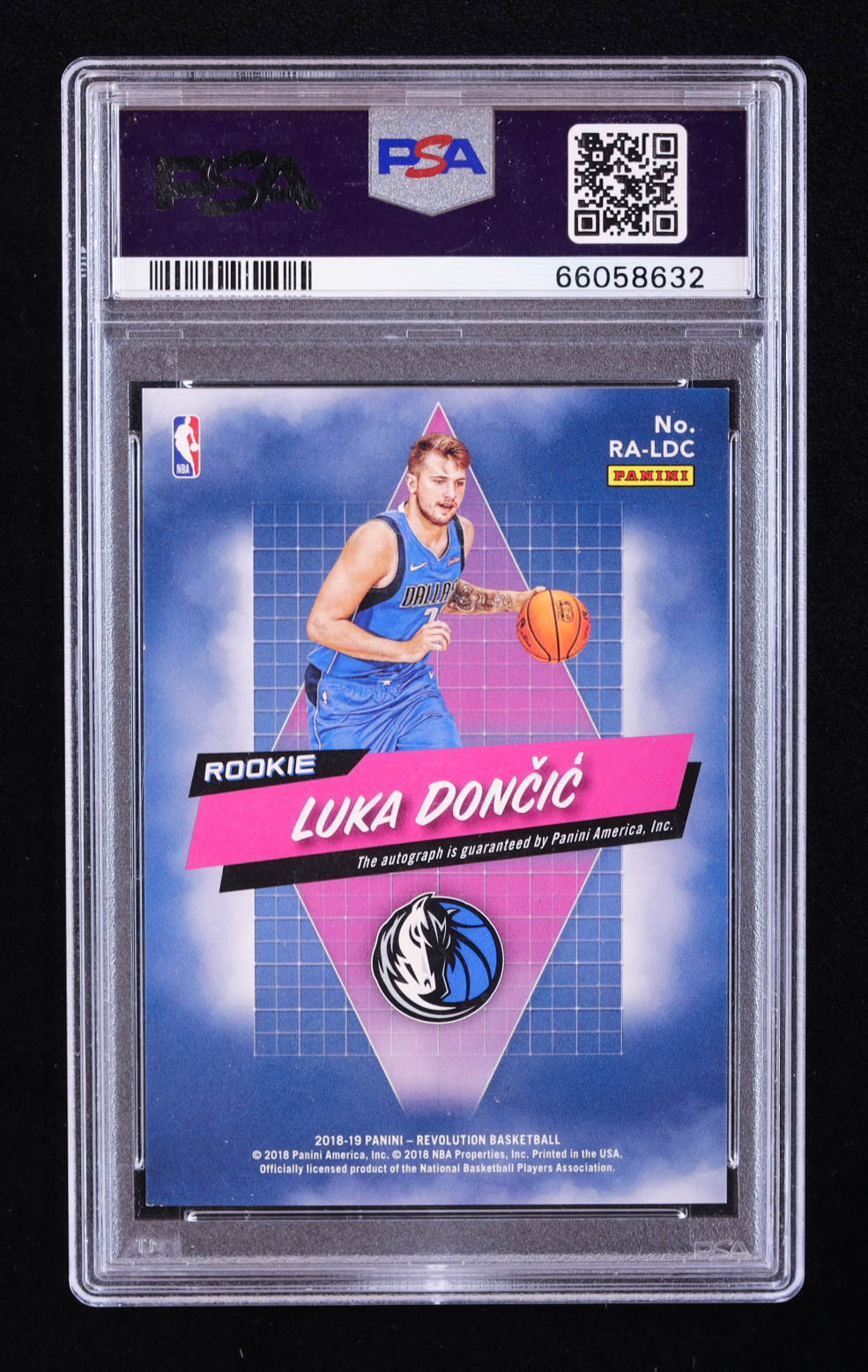 Luka Doncic 2018-19 Panini Revolution Rookie Autographs #RALDC (PSA 9) at PristineAuction.com Luka Doncic 2018-19 Panini Revolution Rookie Autographs #RALDC (PSA 9) at PristineAuction.com
