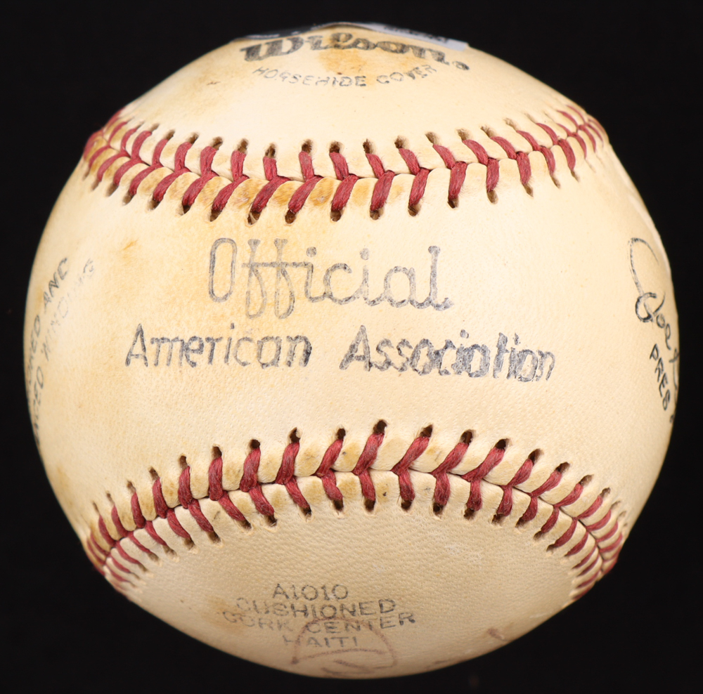 Mickey Mantle Signed OAA Baseball Inscribed "To Debbie" (Beckett) at PristineAuction.com Mickey Mantle Signed OAA Baseball Inscribed "To Debbie" (Beckett) at PristineAuction.com