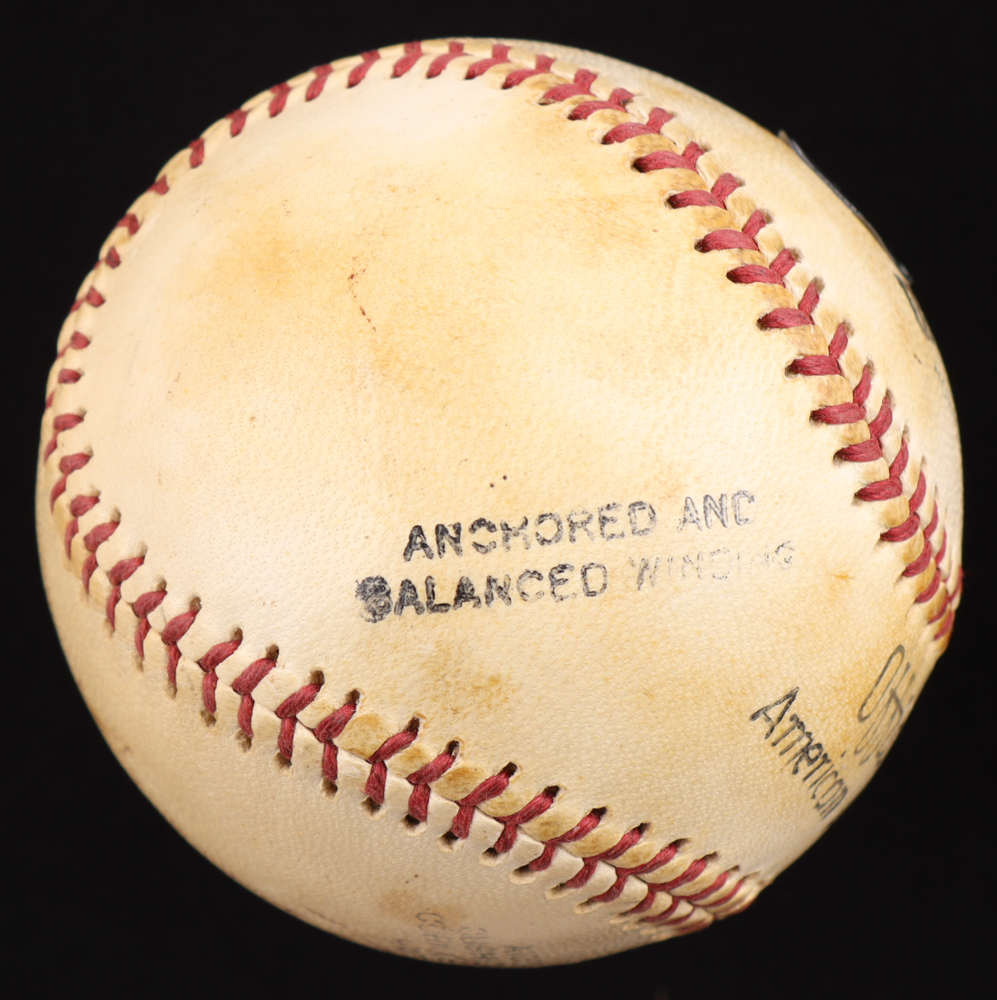 Mickey Mantle Signed OAA Baseball Inscribed "To Debbie" (Beckett) at PristineAuction.com Mickey Mantle Signed OAA Baseball Inscribed "To Debbie" (Beckett) at PristineAuction.com