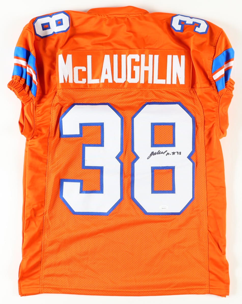 Jaleel McLaughlin Signed Jersey (JSA) at PristineAuction.com Jaleel McLaughlin Signed Jersey (JSA) at PristineAuction.com