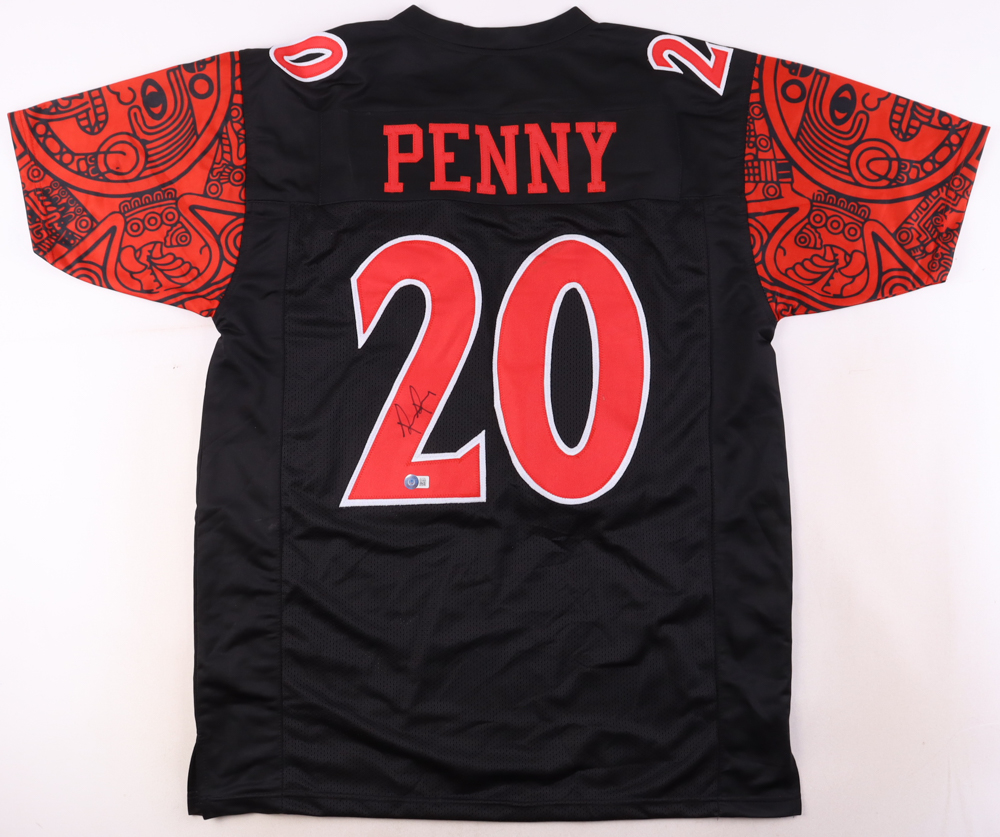 Rashaad Penny Signed Jersey (Beckett) at PristineAuction.com Rashaad Penny Signed Jersey (Beckett) at PristineAuction.com