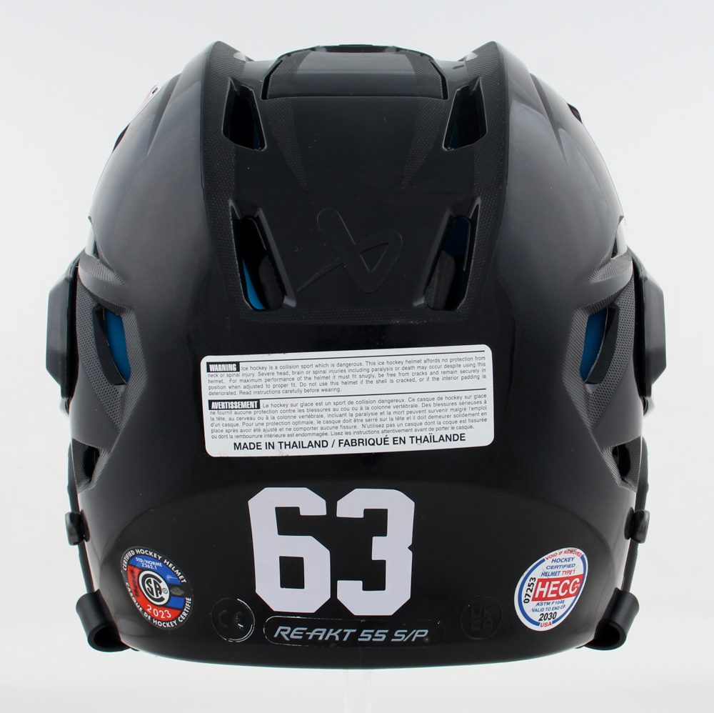 Jesper Bratt Signed Full-Size Hockey Helmet (JSA) at PristineAuction.com Jesper Bratt Signed Full-Size Hockey Helmet (JSA) at PristineAuction.com
