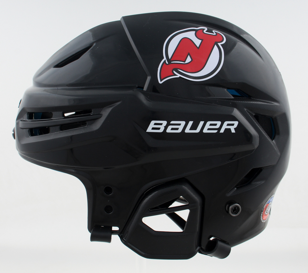 Jesper Bratt Signed Full-Size Hockey Helmet (JSA) at PristineAuction.com Jesper Bratt Signed Full-Size Hockey Helmet (JSA) at PristineAuction.com