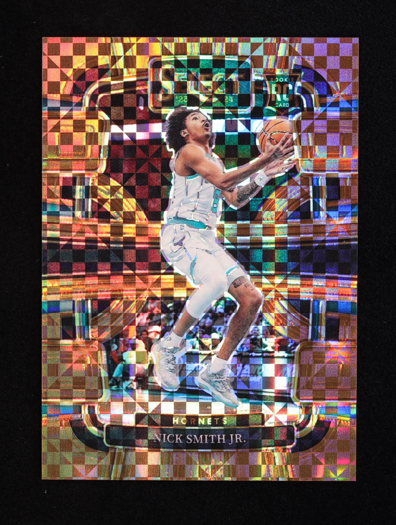 Nick Smith Jr. 2023-24 Select Prizms Bronze Checker #89 RC #12/49 at PristineAuction.com Nick Smith Jr. 2023-24 Select Prizms Bronze Checker #89 RC #12/49 at PristineAuction.com