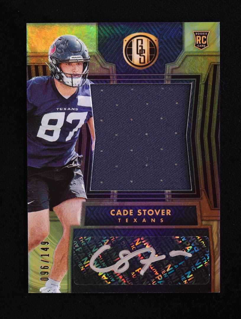 Cade Stover 2024 Panini Gold Standard #269 JSY AU RC #096/149 at PristineAuction.com Cade Stover 2024 Panini Gold Standard #269 JSY AU RC #096/149 at PristineAuction.com
