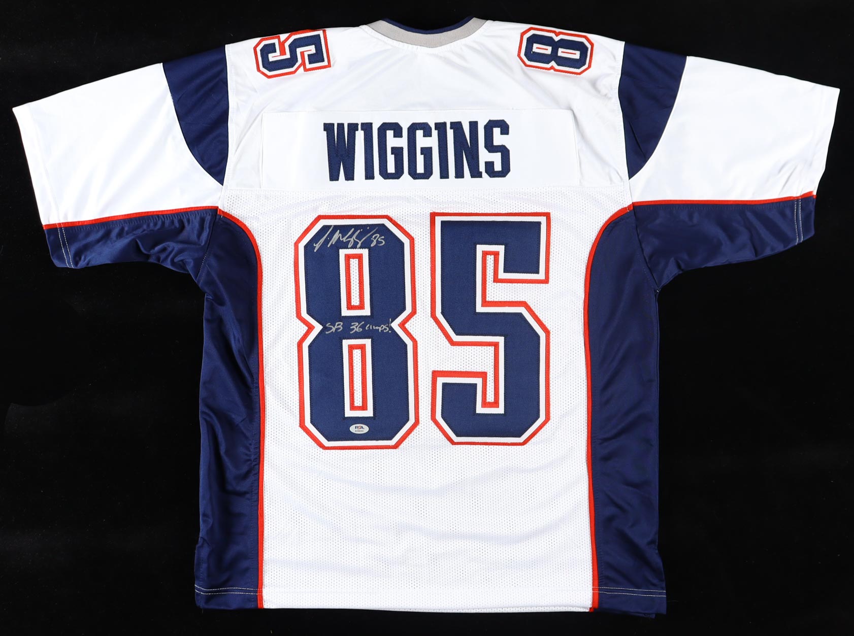Jermaine Wiggins Signed Jersey Inscribed "SB 36 Champs!" (PSA) at PristineAuction.com Jermaine Wiggins Signed Jersey Inscribed "SB 36 Champs!" (PSA) at PristineAuction.com