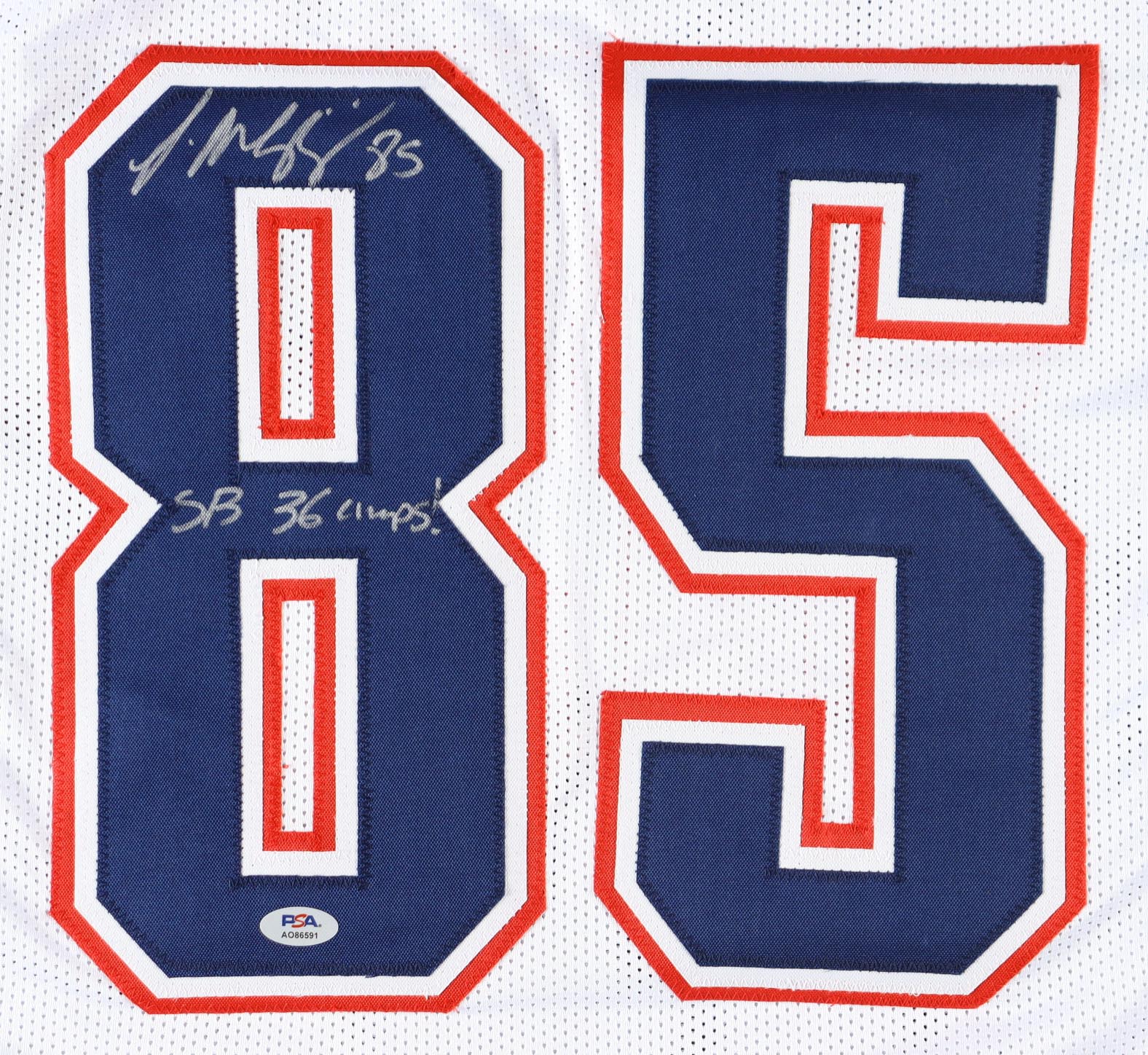 Jermaine Wiggins Signed Jersey Inscribed "SB 36 Champs!" (PSA) at PristineAuction.com Jermaine Wiggins Signed Jersey Inscribed "SB 36 Champs!" (PSA) at PristineAuction.com