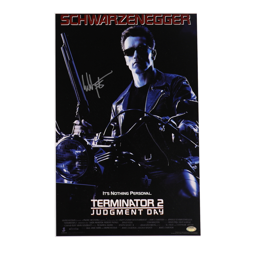 Edward Furlong Signed "Terminator 2: Judgment Day" 11x17 Movie Poster ...