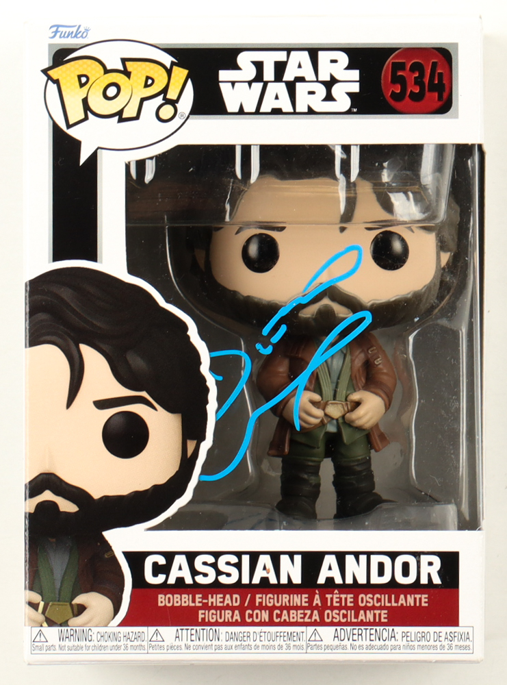 Diego Luna Signed "Star Wars" #534 Cassian Andor Funko Pop! Vinyl Figure (ACOA) at PristineAuction.com Diego Luna Signed "Star Wars" #534 Cassian Andor Funko Pop! Vinyl Figure (ACOA) at PristineAuction.com