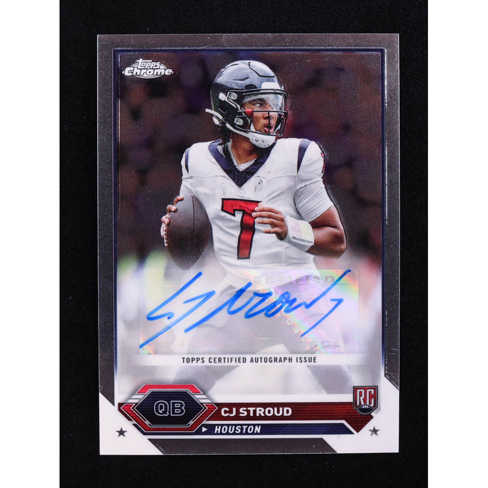 CJ Stroud 2023 Topps Composite Chrome Autographs #TCACS RC at PristineAuction.com