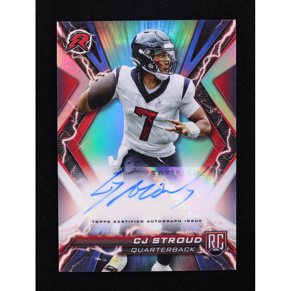 CJ Stroud 2023 Topps Composite Resurgence Rookie Autographs Refractors #RRSCJS RC at PristineAuction.com