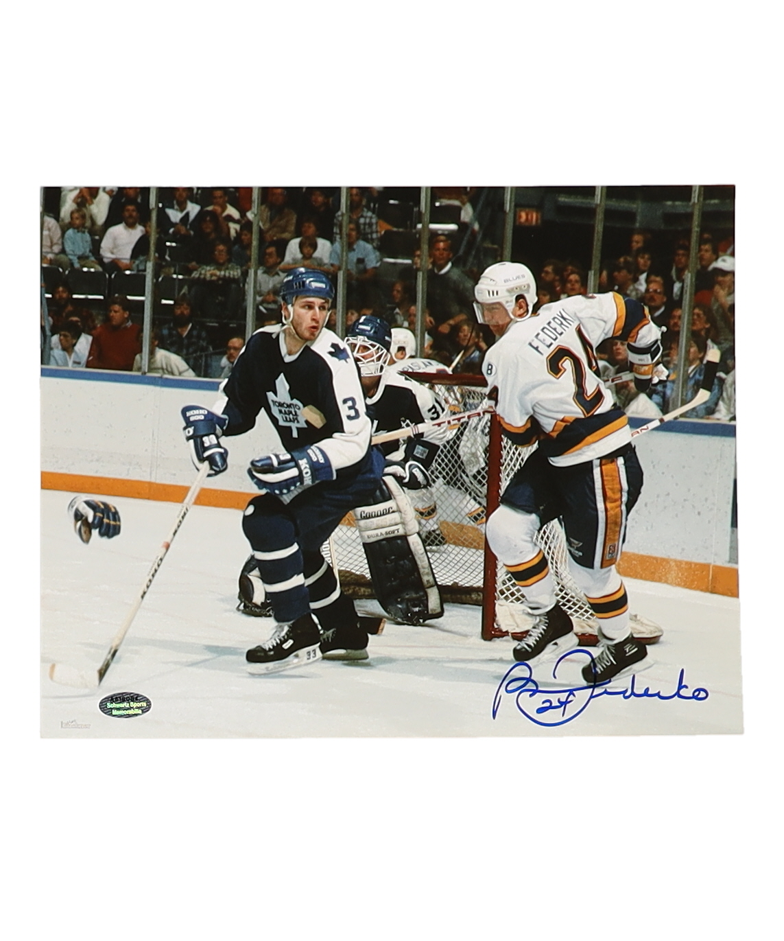Bernie Federko Signed Blues 8x10 Photo (Schwartz) at PristineAuction.com Bernie Federko Signed Blues 8x10 Photo (Schwartz) at PristineAuction.com