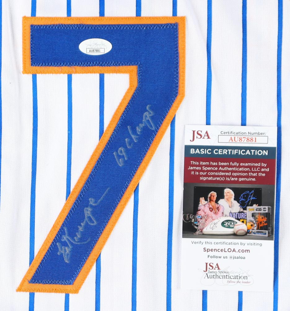 Ed Kranepool Signed Jersey (JSA) at PristineAuction.com Ed Kranepool Signed Jersey (JSA) at PristineAuction.com