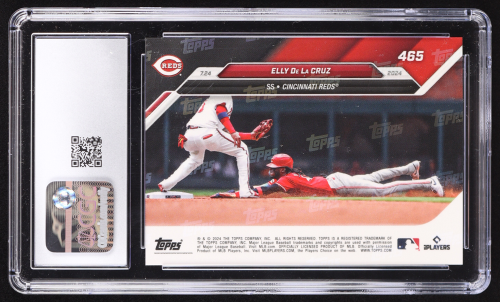 Elly De La Cruz 2024 Topps Now #465 RC (CGC 10) at PristineAuction.com Elly De La Cruz 2024 Topps Now #465 RC (CGC 10) at PristineAuction.com