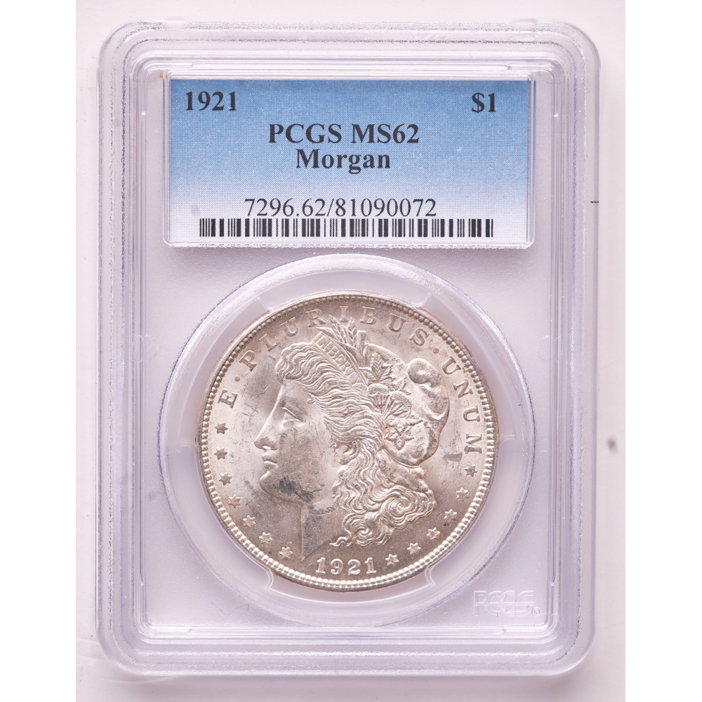 1921 Morgan Silver Dollar VSS VAM-26A (PCGS MS62) at PristineAuction.com