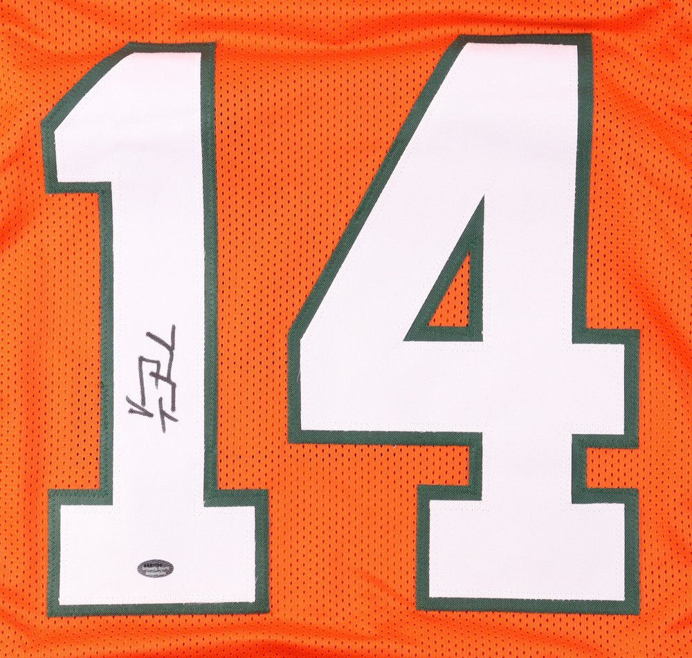 Vinny Testaverde Signed Jersey (Schwartz) at PristineAuction.com Vinny Testaverde Signed Jersey (Schwartz) at PristineAuction.com
