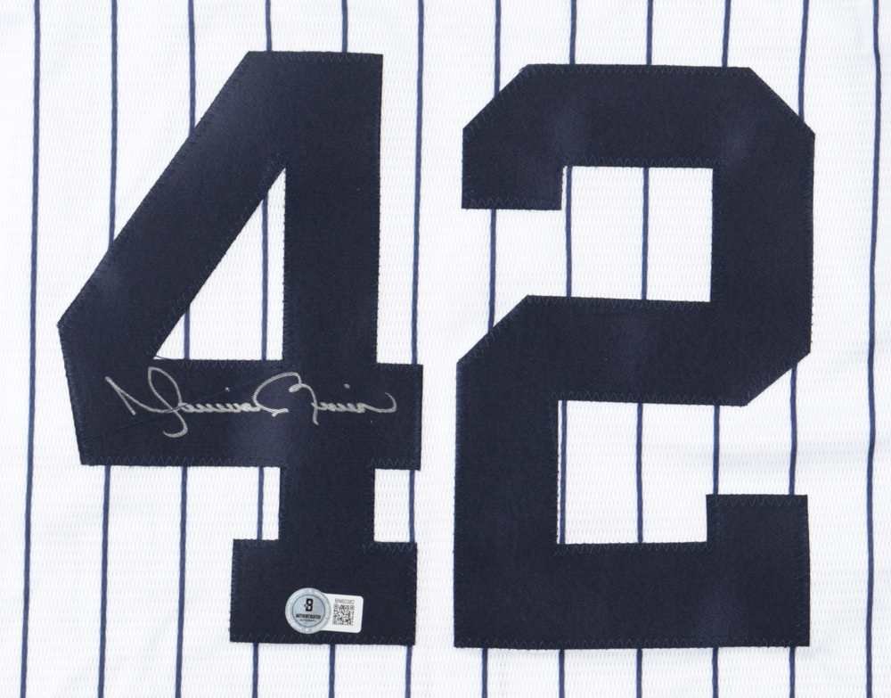 Mariano Rivera Signed Yankees Nike Jersey with 1999 World Series Patch (Beckett) at PristineAuction.com Mariano Rivera Signed Yankees Nike Jersey with 1999 World Series Patch (Beckett) at PristineAuction.com