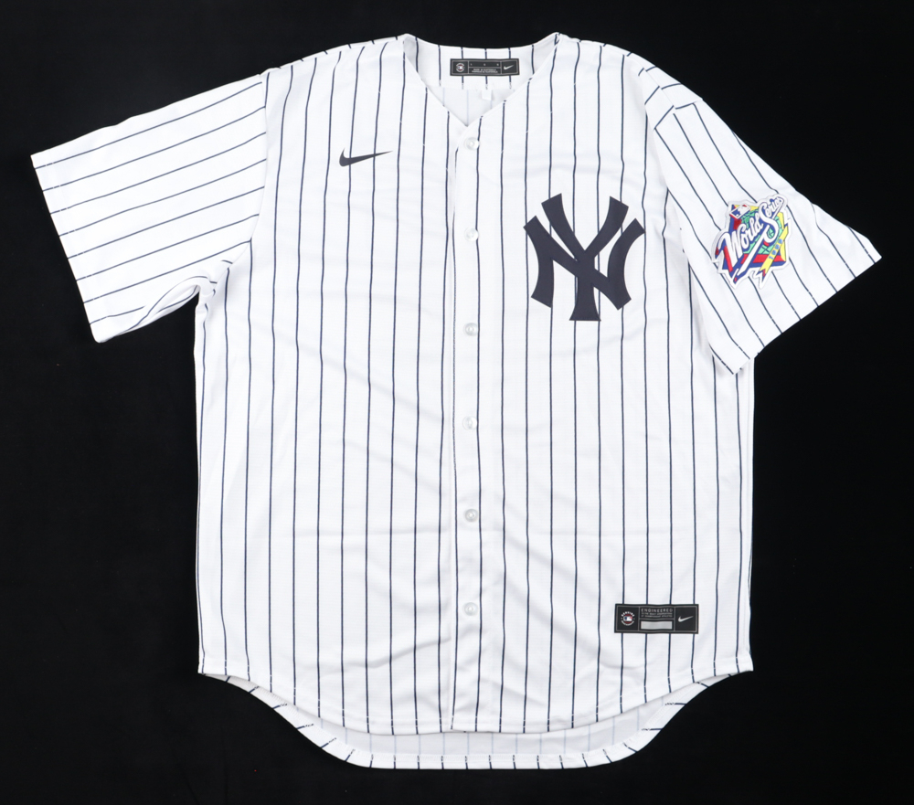 Mariano Rivera Signed Yankees Nike Jersey with 1999 World Series Patch (Beckett) at PristineAuction.com Mariano Rivera Signed Yankees Nike Jersey with 1999 World Series Patch (Beckett) at PristineAuction.com