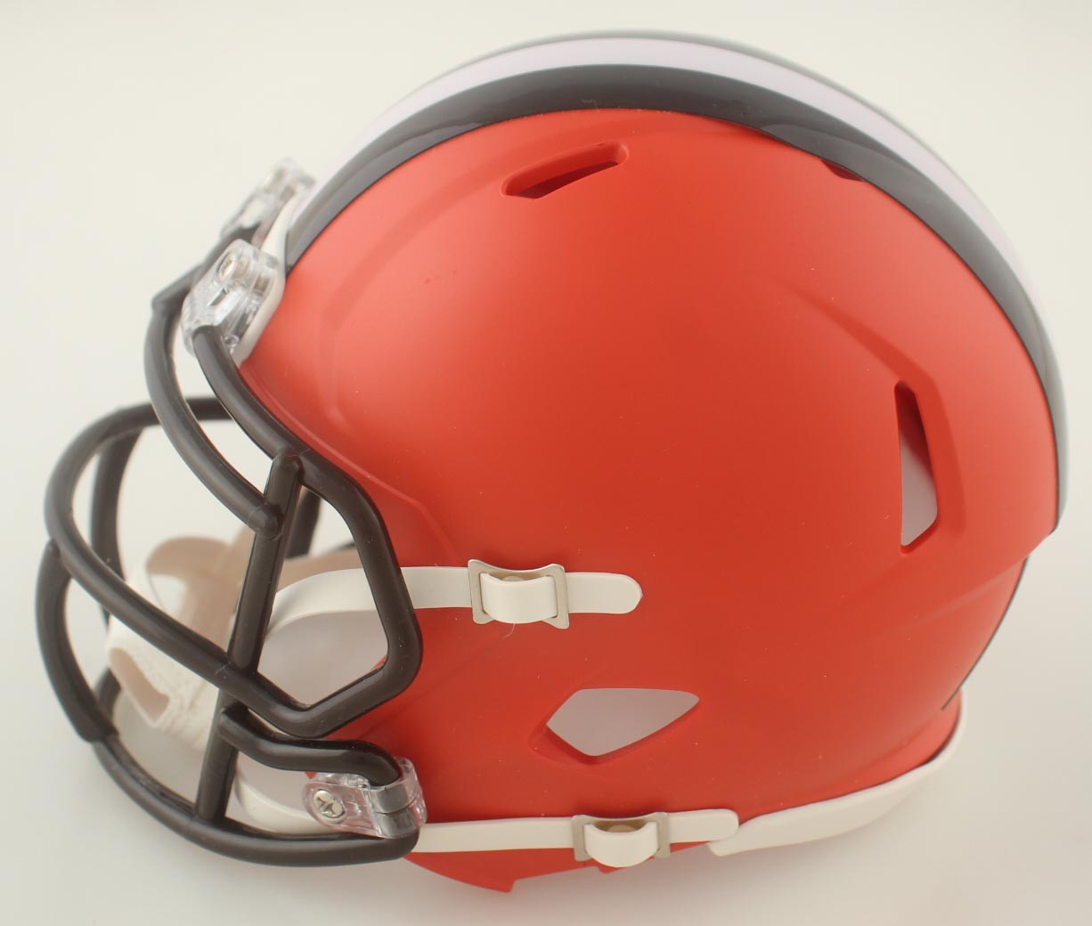 Johnny Manziel Signed Browns Speed Mini Helmet Inscribed "Cleveland Sucks" (Beckett) at PristineAuction.com Johnny Manziel Signed Browns Speed Mini Helmet Inscribed "Cleveland Sucks" (Beckett) at PristineAuction.com