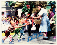 Jerry Maren Signed "The Wizard of Oz" 8x10 Photo Inscribed "Lollipop Kid" (JSA) at PristineAuction.com