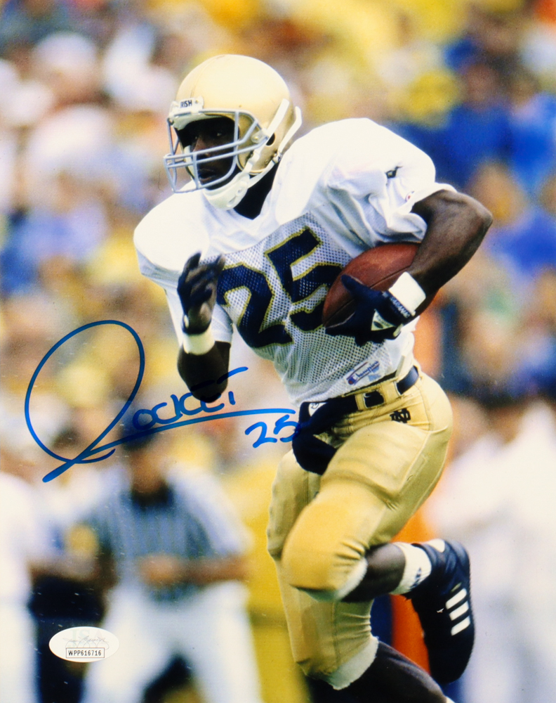 Rocket Ismail Signed Notre Dame Fighting Irish 8x10 Photo (JSA) at PristineAuction.com Rocket Ismail Signed Notre Dame Fighting Irish 8x10 Photo (JSA) at PristineAuction.com