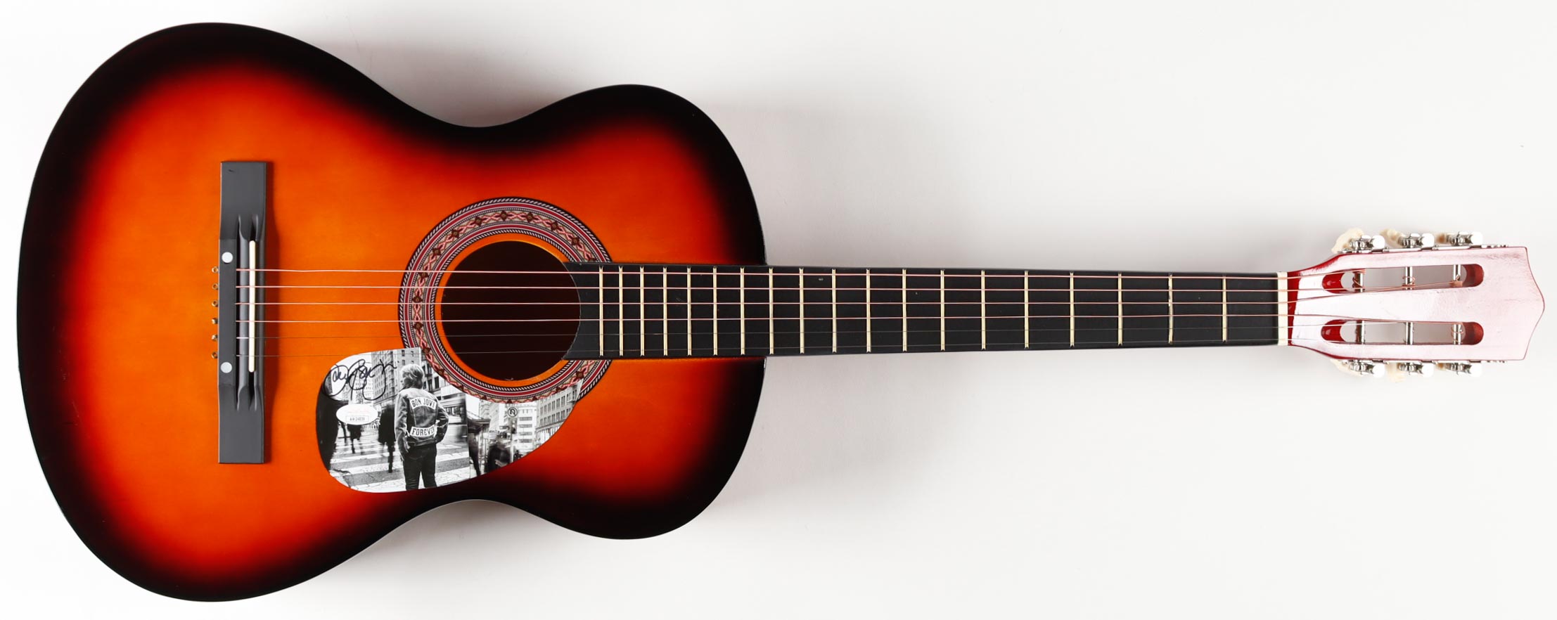 Jon Bon Jovi Signed 38" Acoustic Guitar (JSA) at PristineAuction.com Jon Bon Jovi Signed 38" Acoustic Guitar (JSA) at PristineAuction.com