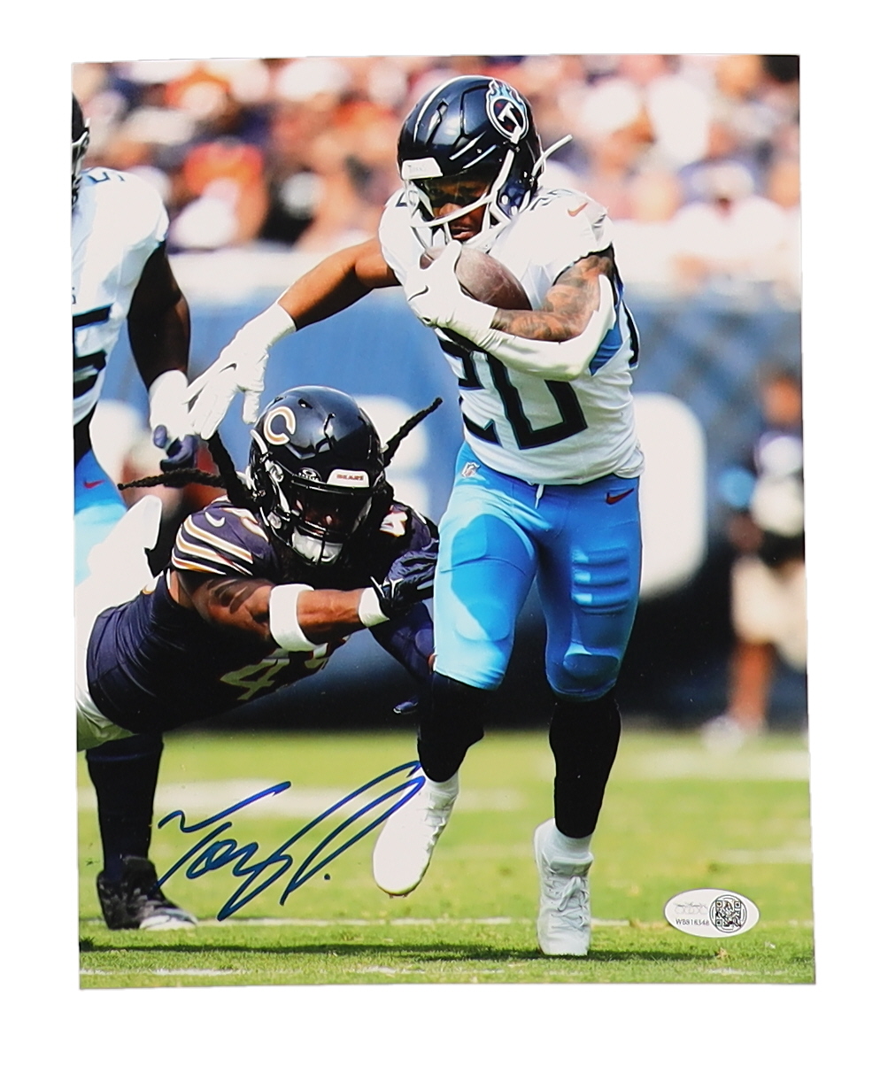 Tony Pollard Signed Cowboys 8x10 Photo (JSA) at PristineAuction.com Tony Pollard Signed Cowboys 8x10 Photo (JSA) at PristineAuction.com