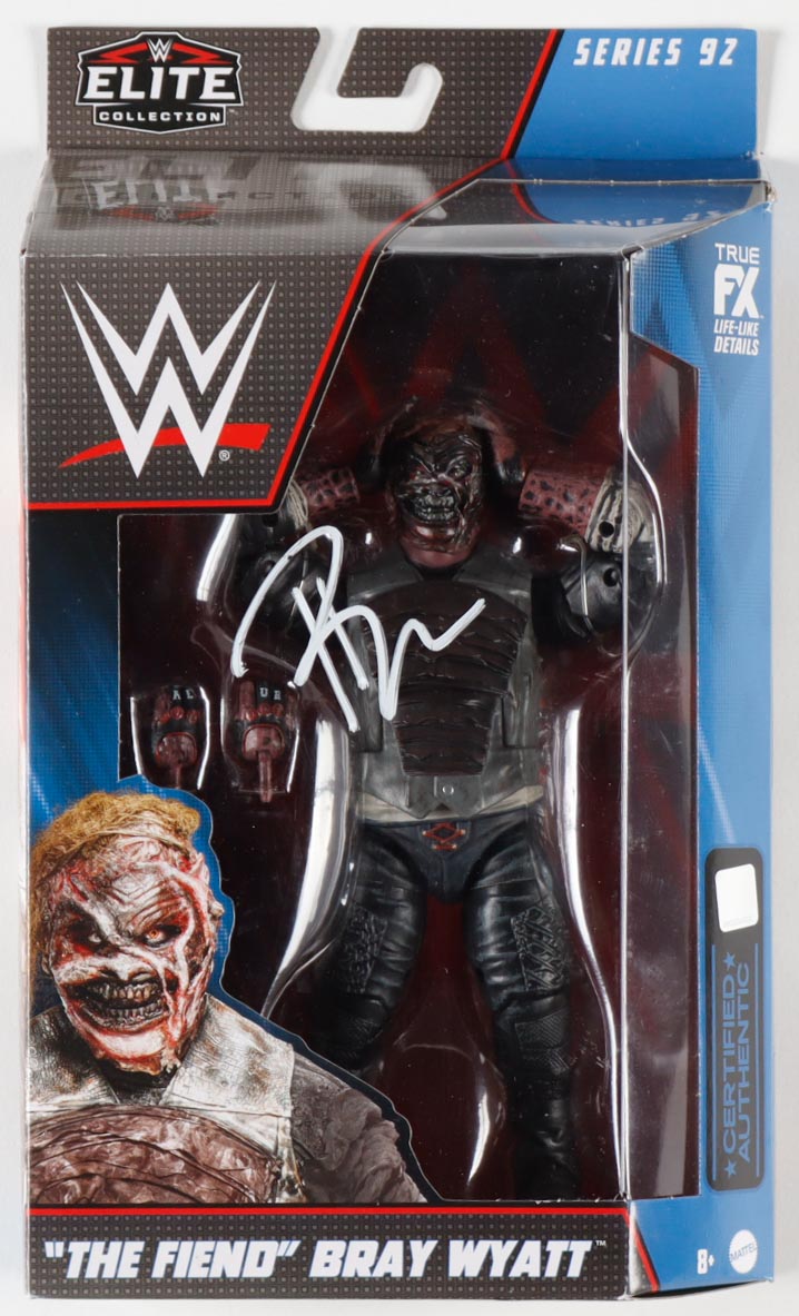 Bray Wyatt Signed WWE Elite Collection "The Fiend" Action Figure (JSA) at PristineAuction.com Bray Wyatt Signed WWE Elite Collection "The Fiend" Action Figure (JSA) at PristineAuction.com