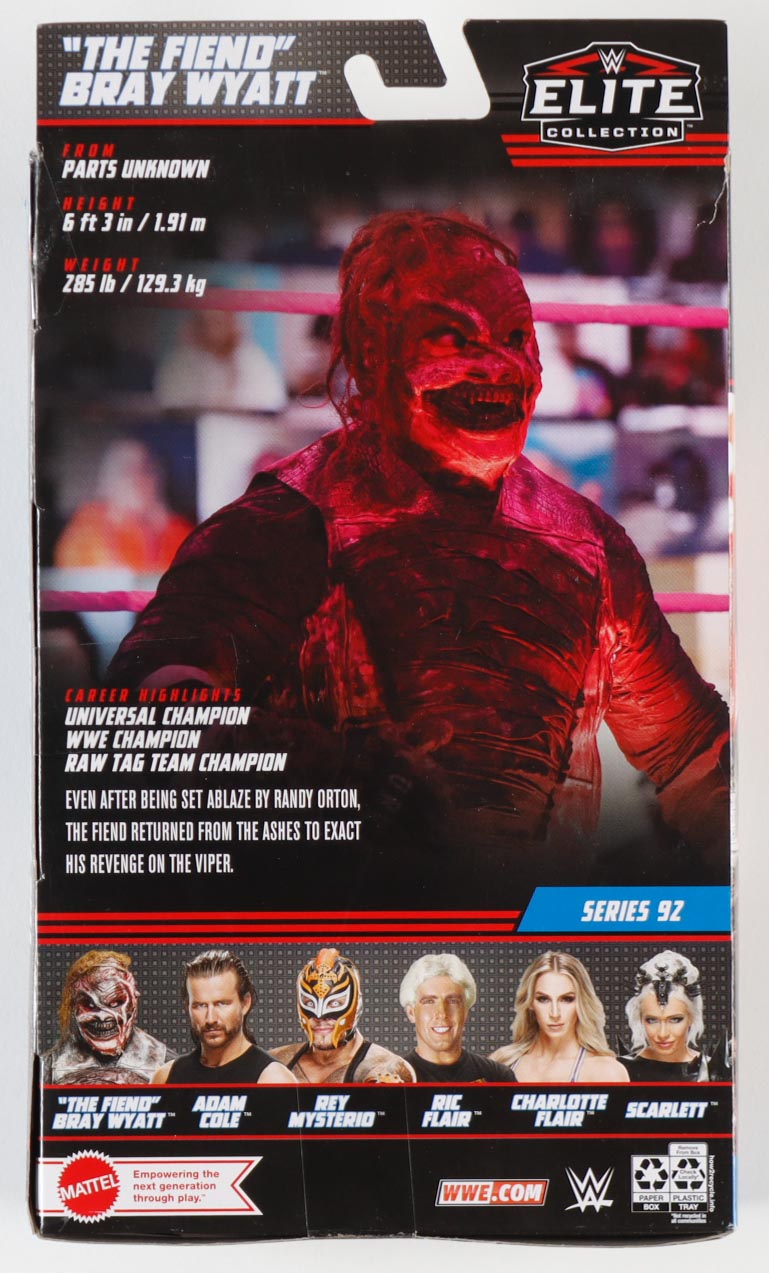Bray Wyatt Signed WWE Elite Collection "The Fiend" Action Figure (JSA) at PristineAuction.com Bray Wyatt Signed WWE Elite Collection "The Fiend" Action Figure (JSA) at PristineAuction.com