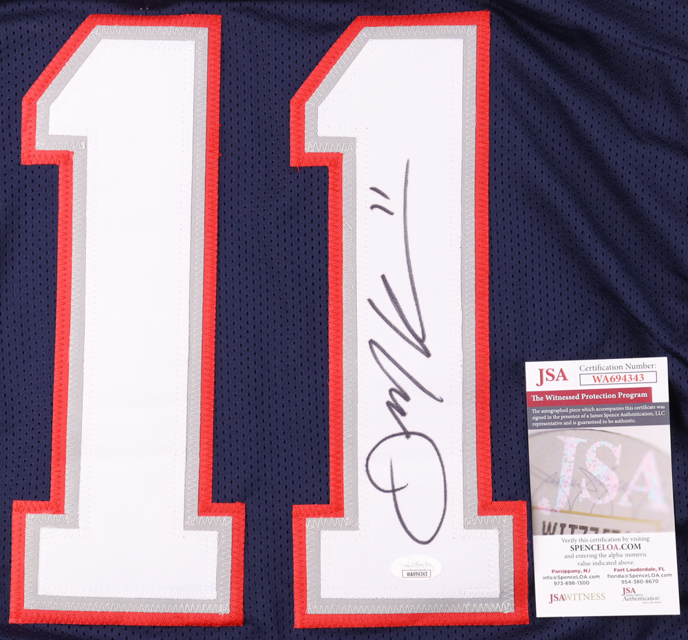 Julian Edelman Signed Jersey (JSA) at PristineAuction.com Julian Edelman Signed Jersey (JSA) at PristineAuction.com