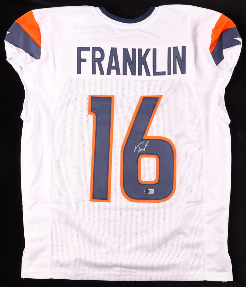 Troy Franklin Signed Jersey (Beckett) at PristineAuction.com Troy Franklin Signed Jersey (Beckett) at PristineAuction.com