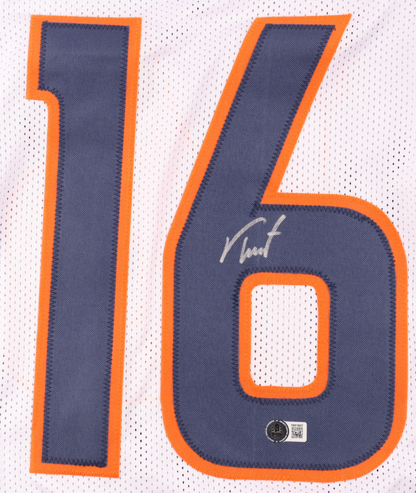 Troy Franklin Signed Jersey (Beckett) at PristineAuction.com Troy Franklin Signed Jersey (Beckett) at PristineAuction.com