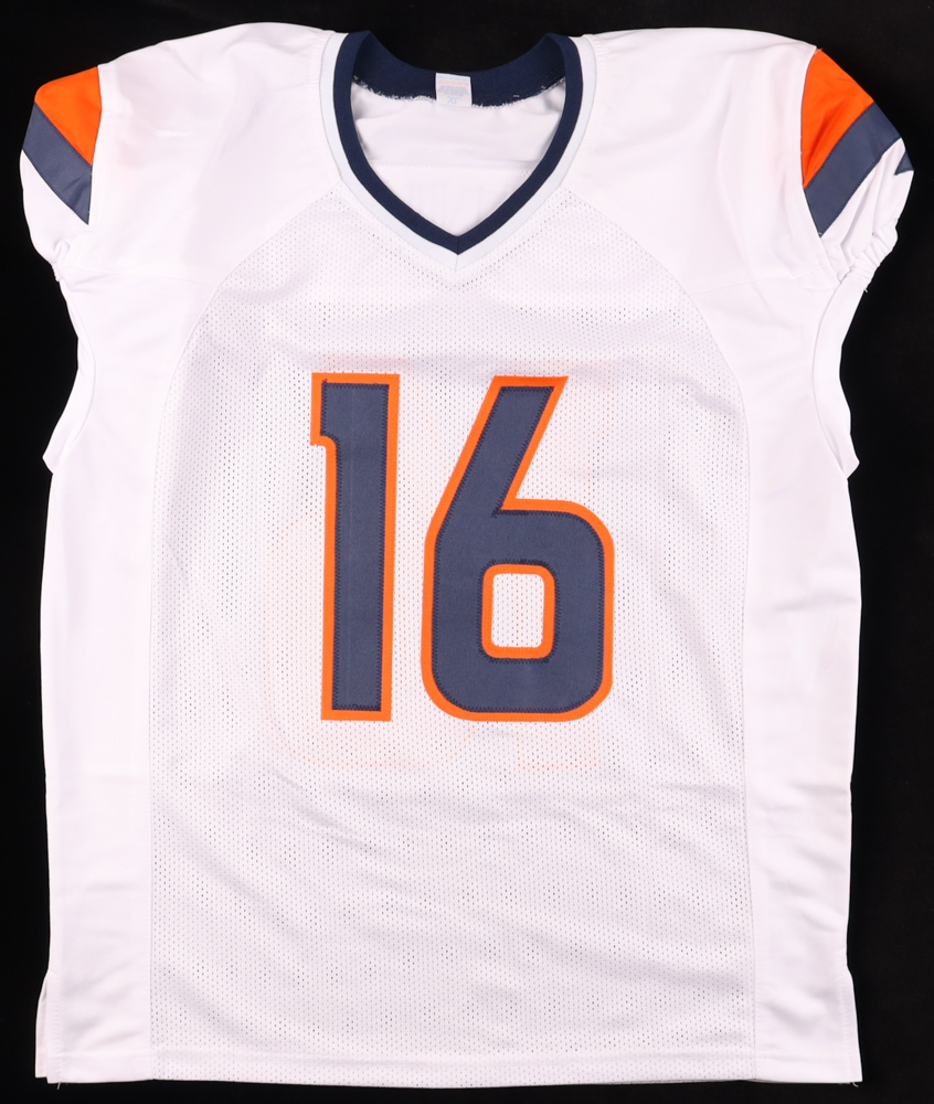 Troy Franklin Signed Jersey (Beckett) at PristineAuction.com Troy Franklin Signed Jersey (Beckett) at PristineAuction.com