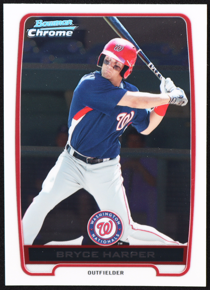 Bryce Harper 2012 Bowman Chrome Prospects #BCP10 RC at PristineAuction.com Bryce Harper 2012 Bowman Chrome Prospects #BCP10 RC at PristineAuction.com