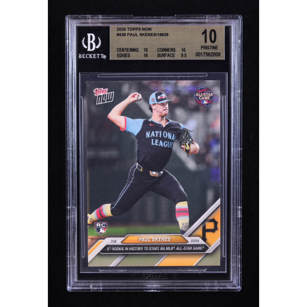 Paul Skenes 2024 Topps Now #436 RC (BGS 10) at PristineAuction.com