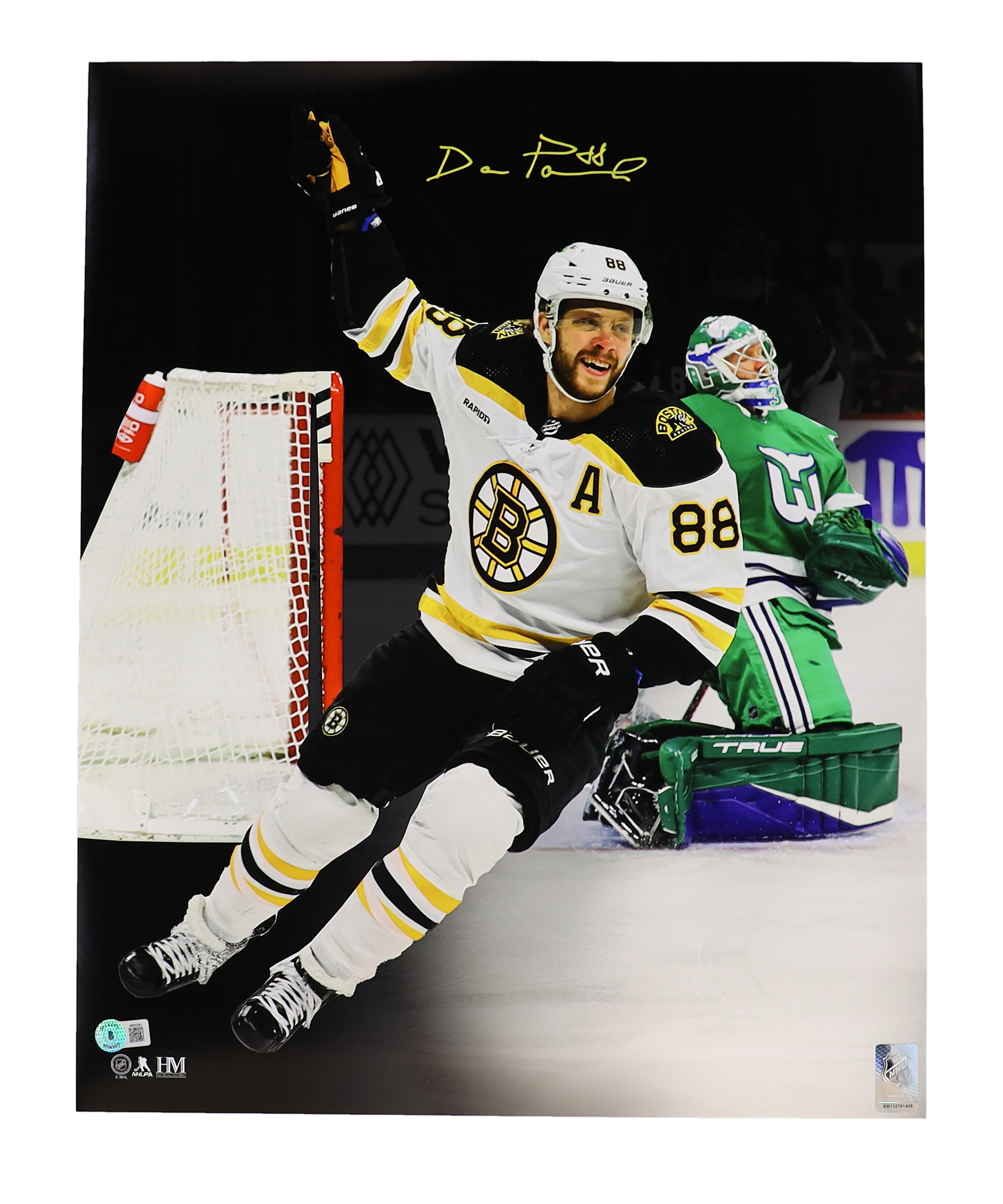 David Pastrnak Signed Bruins 16x20 Photo (Beckett) at PristineAuction.com David Pastrnak Signed Bruins 16x20 Photo (Beckett) at PristineAuction.com