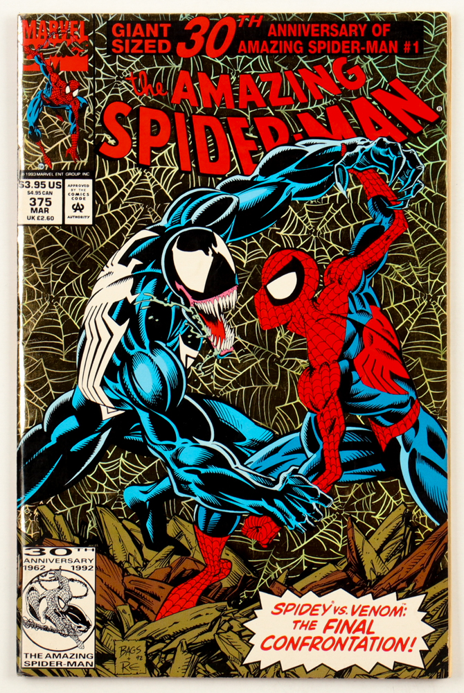 1993 "The Amazing Spider-Man" Issue #375 Marvel Comic Book | Pristine