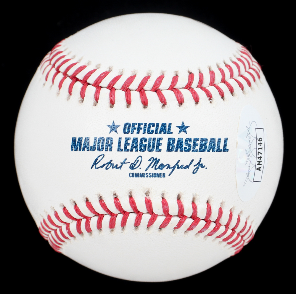 Pete Rose Signed OML Hall of Fame Logo Baseball Inscribed "Sorry I Bet On Baseball" (JSA) at PristineAuction.com Pete Rose Signed OML Hall of Fame Logo Baseball Inscribed "Sorry I Bet On Baseball" (JSA) at PristineAuction.com