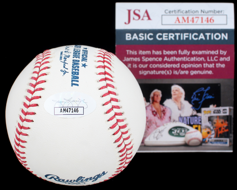 Pete Rose Signed OML Hall of Fame Logo Baseball Inscribed "Sorry I Bet On Baseball" (JSA) at PristineAuction.com Pete Rose Signed OML Hall of Fame Logo Baseball Inscribed "Sorry I Bet On Baseball" (JSA) at PristineAuction.com